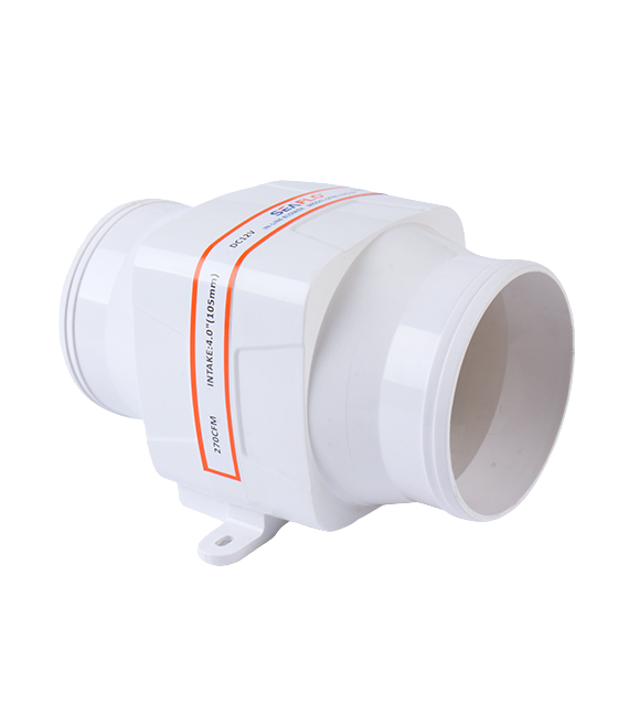 High Flow Fan 12v 4inch 270CFM for cooling amps, batteries etc
