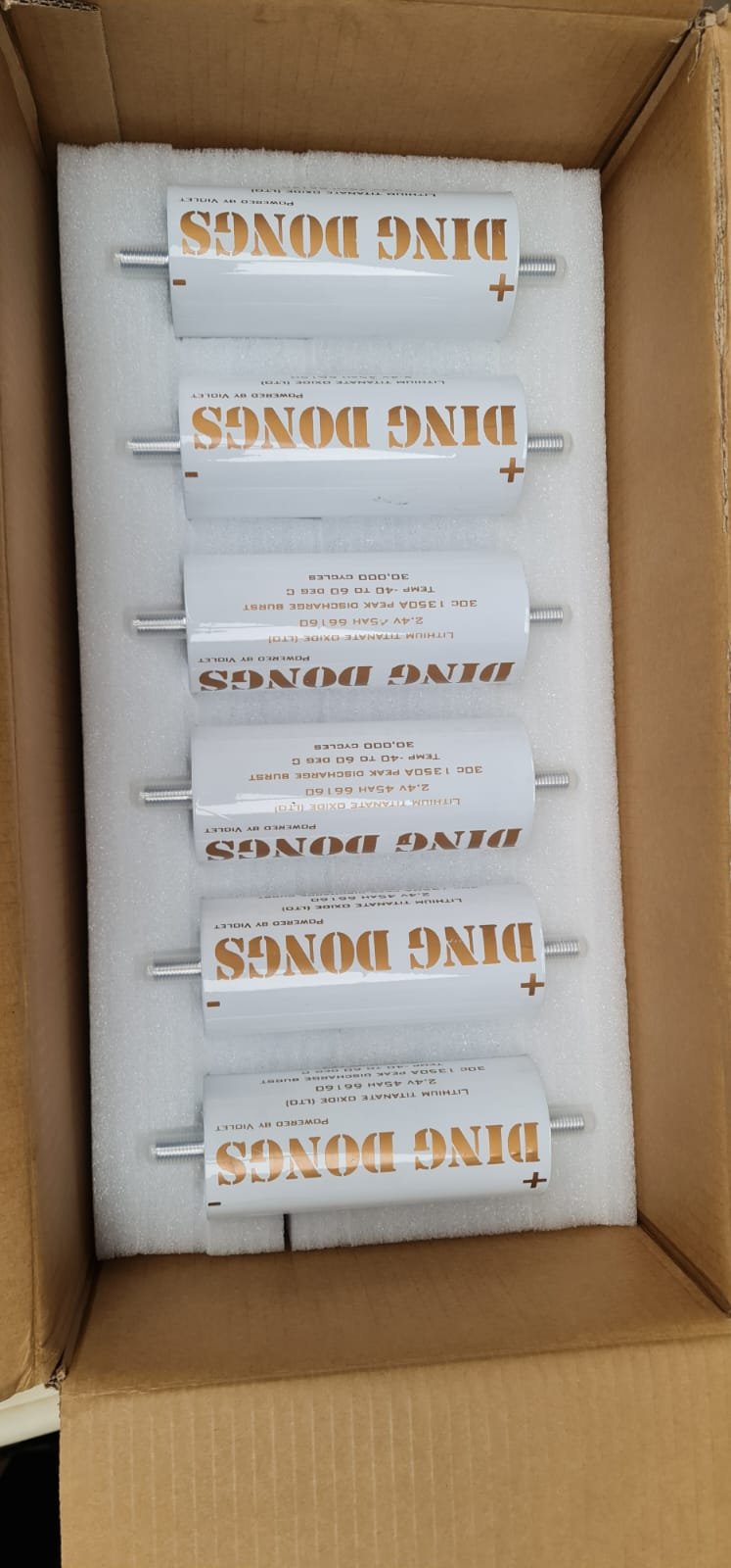 Ding Dongs 45ah LTO Lithium Bank 12.0v to 14.5v 5S 1350A - Image 2
