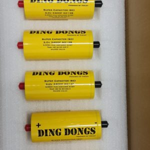 Ding Dongs Supercap 3.0v 3400F 2900A 500,000 cycles 6 Cell Per Bank