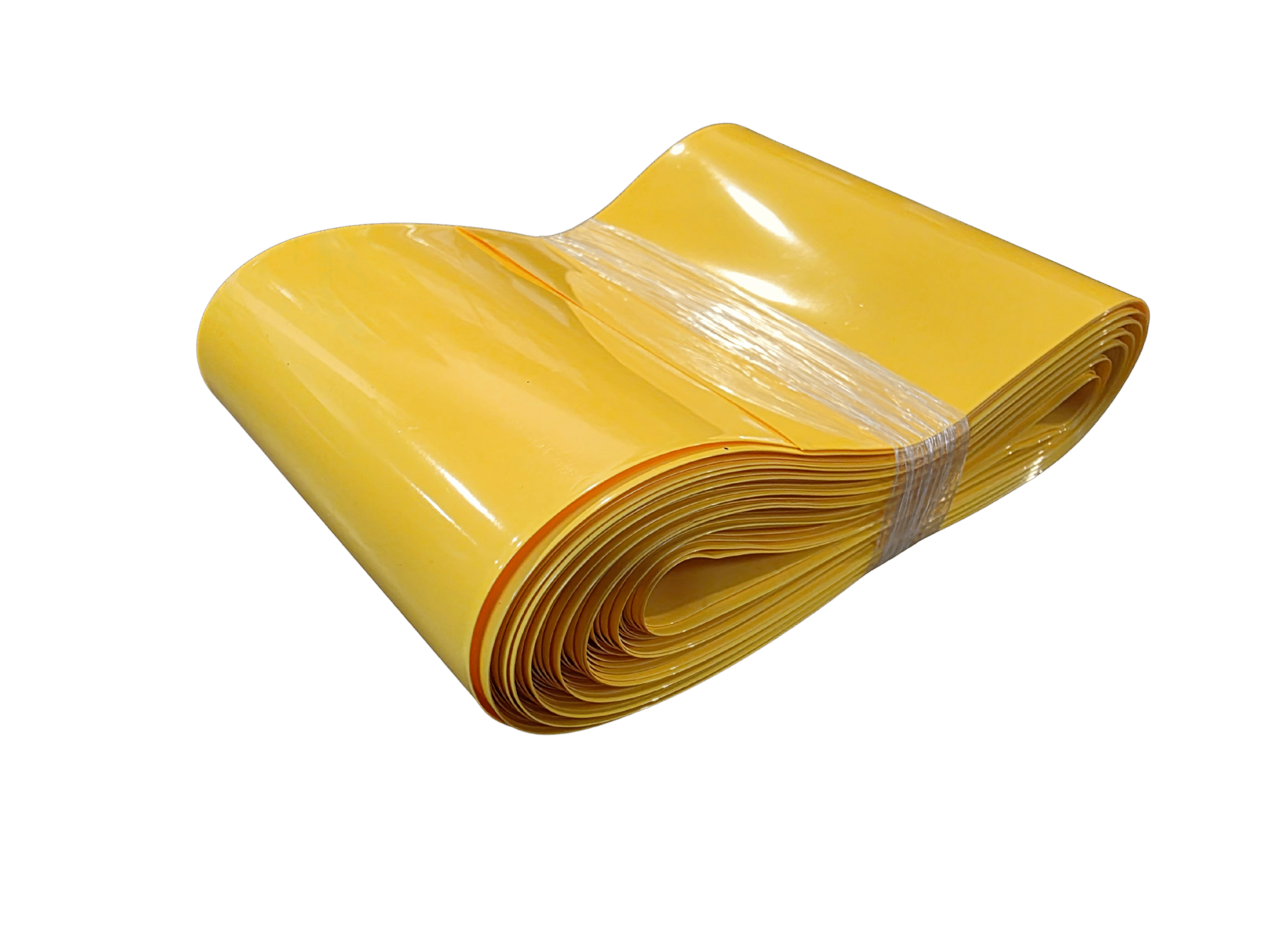 Heat shrink PVC Yellow 110mm Per Metre for LTO cell