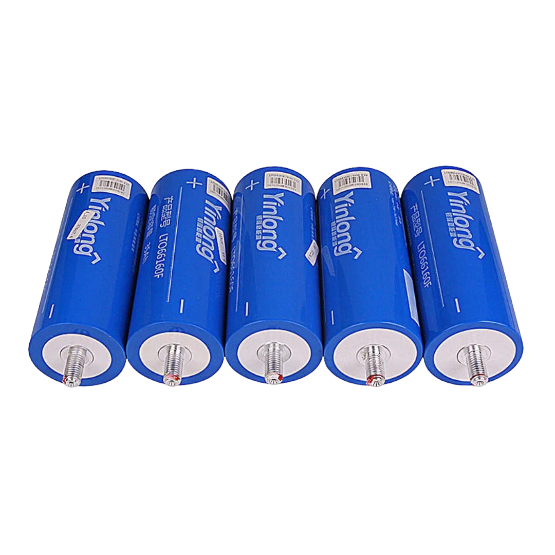 Yinlong 40ah LTO 10C 400A 2.3V 25,000 cycle 6 Cell per bank