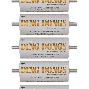 Ding Dongs 45ah LTO Lithium Bank 12.0v to 14.5v 5S 1350A